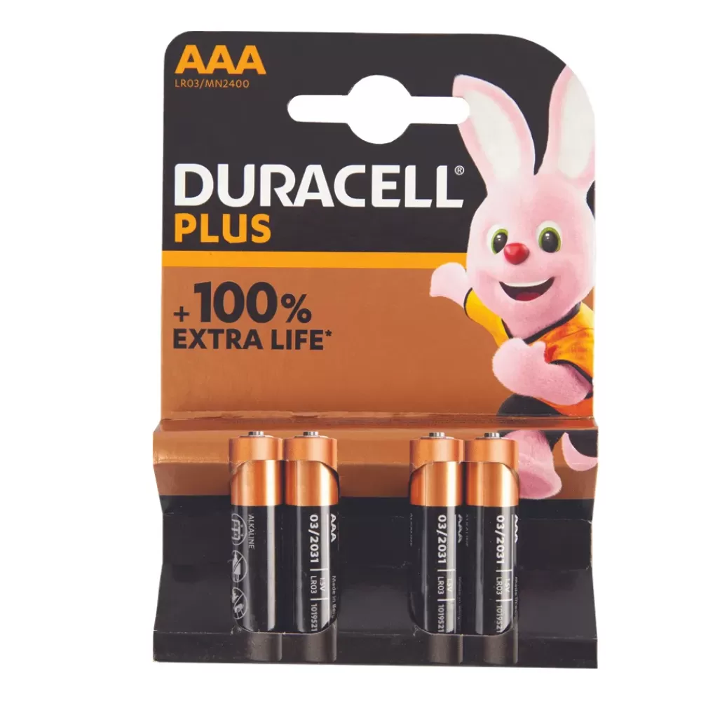 Duracell AAA Plus 100 Percent Batteries- Miscellaneous
