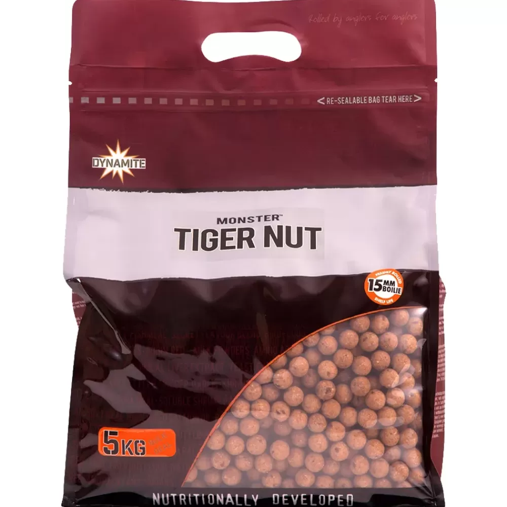 Dynamite Baits Monster Tiger Nut Shelf Life Boilies, Size: 15mm, Weight: 5kg