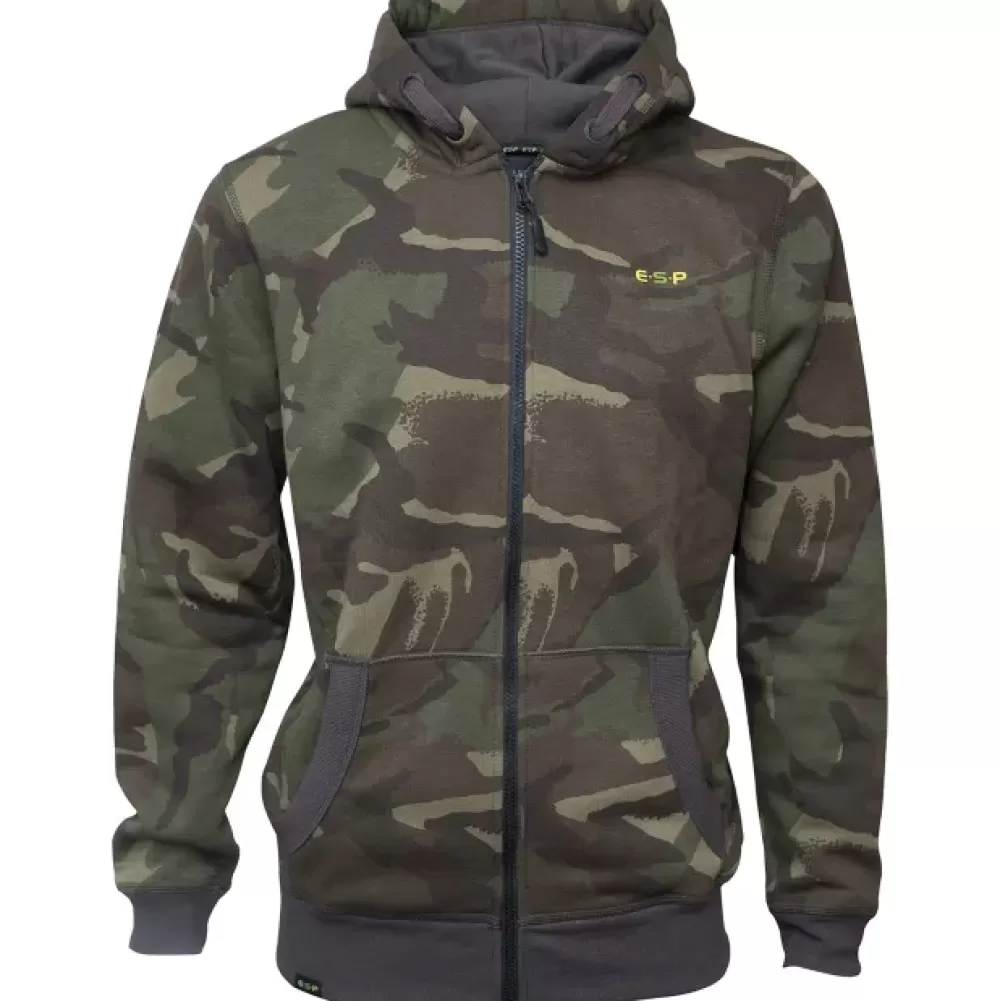 ESP Camo Zipped Fishing Hoodie
