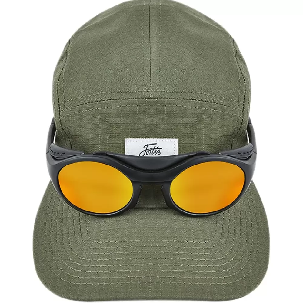 Fortis Eyewear Fortis 5 Panel Olive Fishing Hat- Clothing