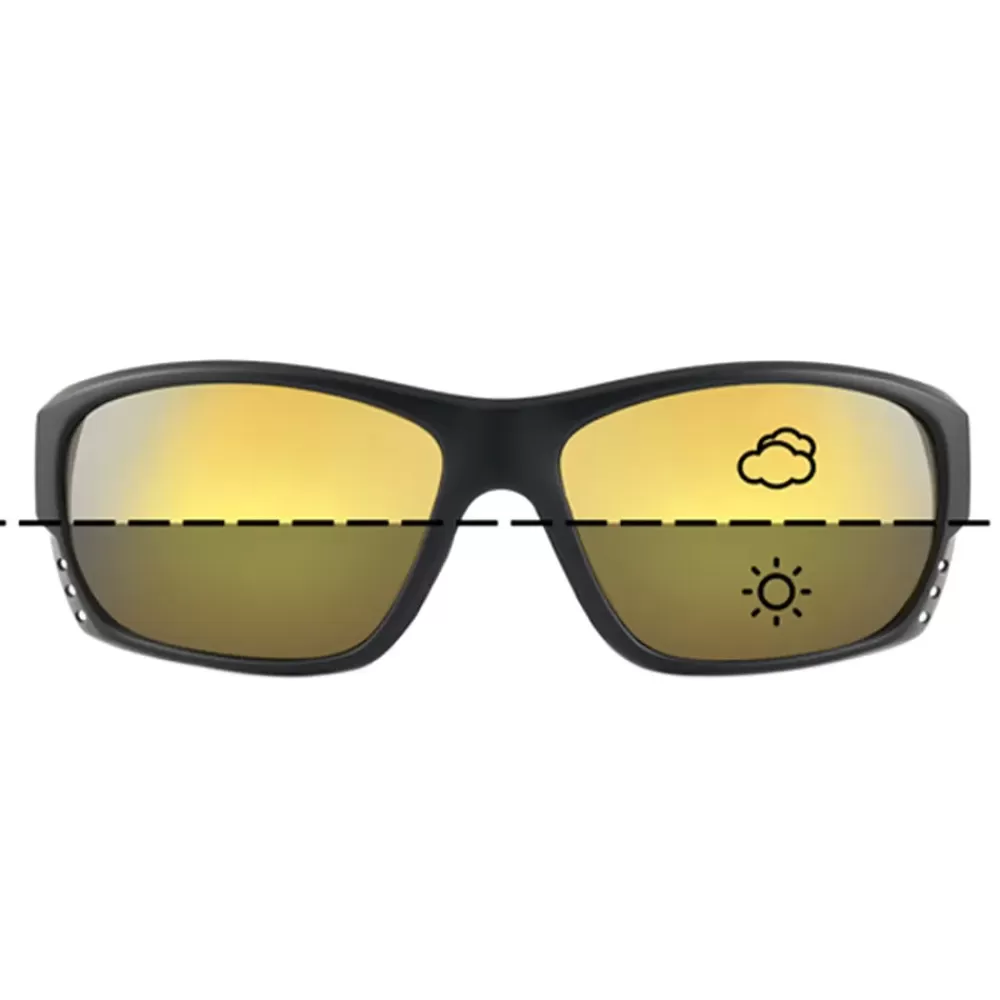 Fortis Eyewear Fortis Finseeker Glass Amber Switch XBlok Fishing Sunglasses- Sunglasses