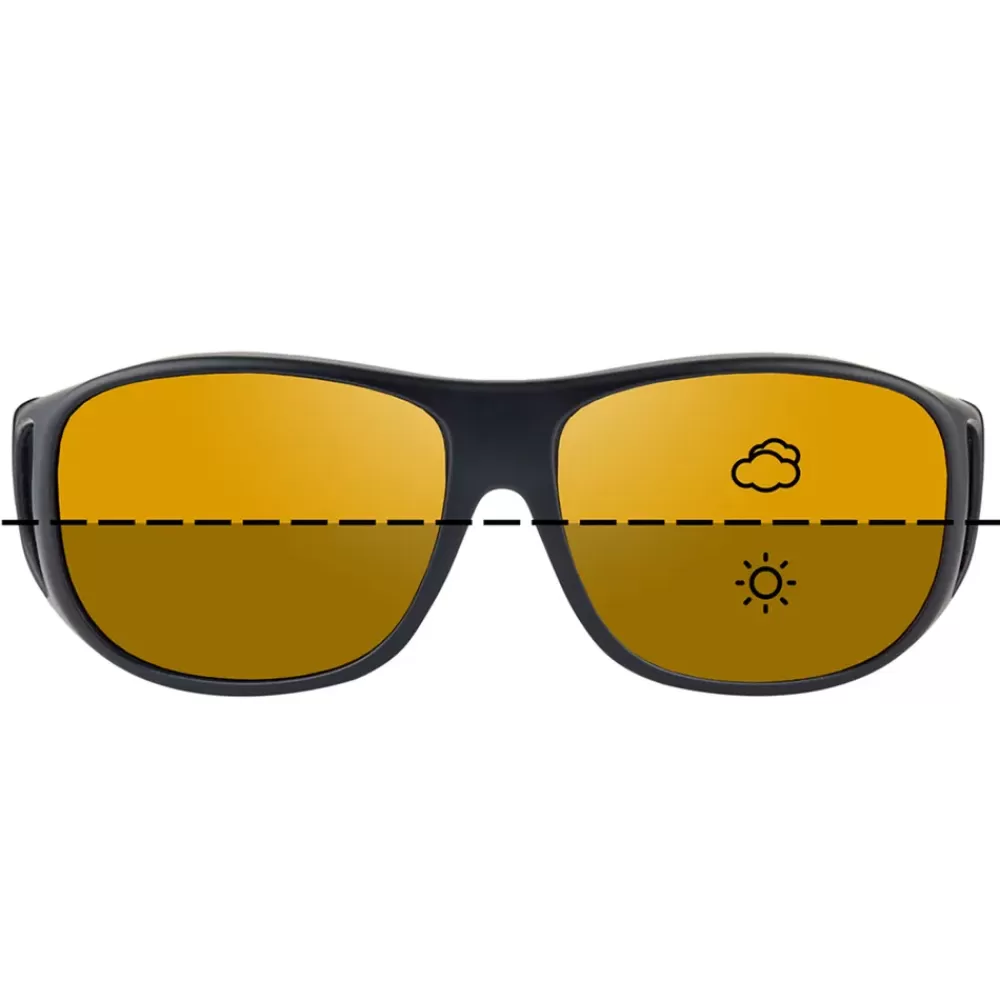 Fortis Eyewear Fortis Overwraps Switch Fishing Sunglasses- Sunglasses