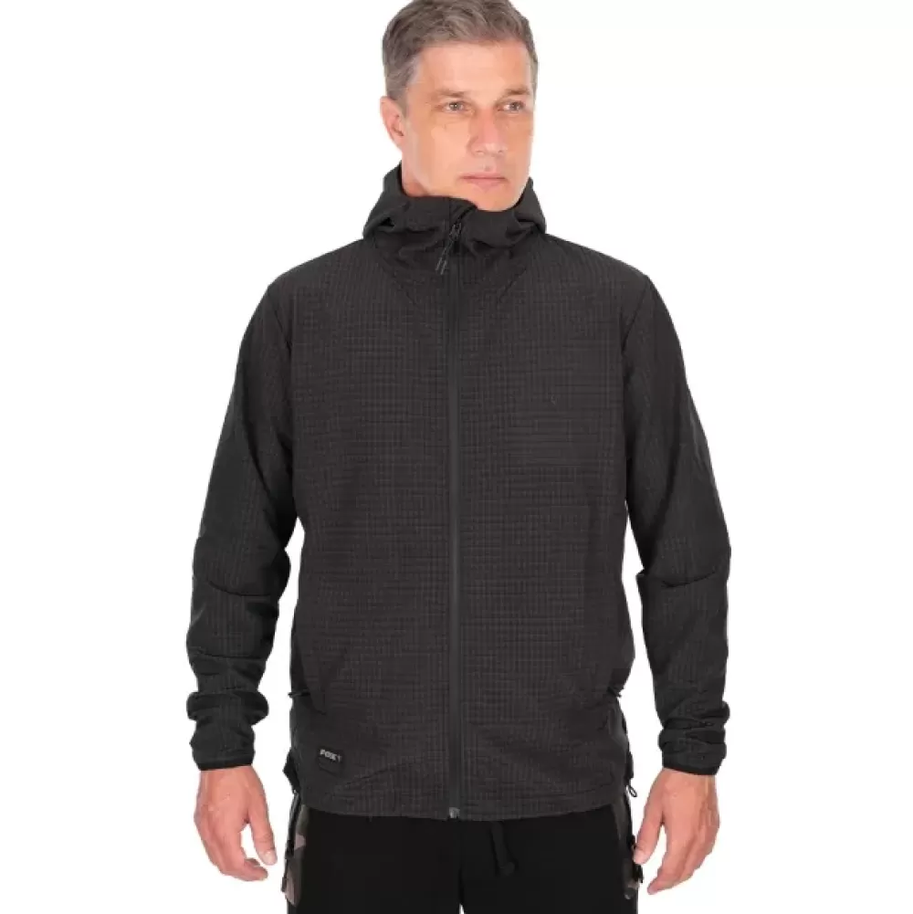 Fox Black Premium Mid Layer Jacket- Clothing