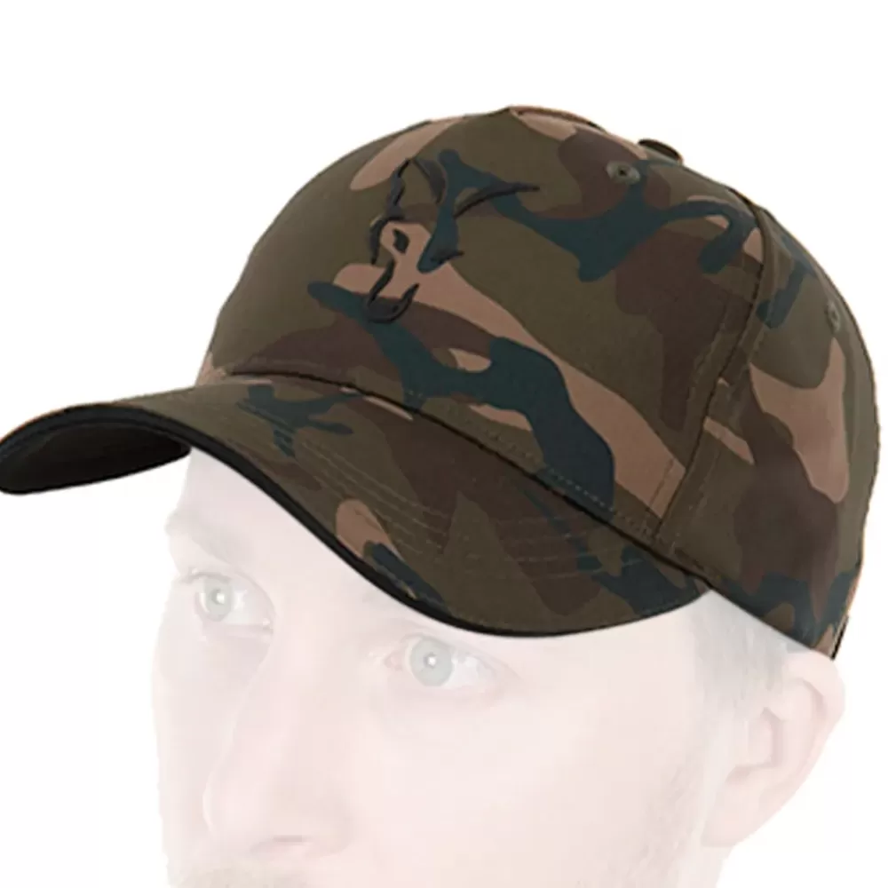 Fox Camo Baseball Fishing Cap- Clothing