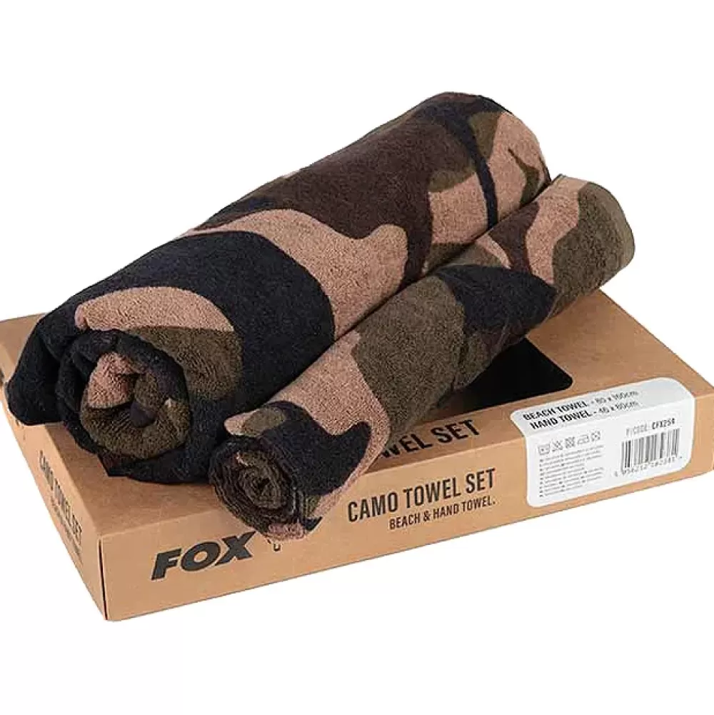 Fox Camo Beach & Hand Towel Set- Miscellaneous