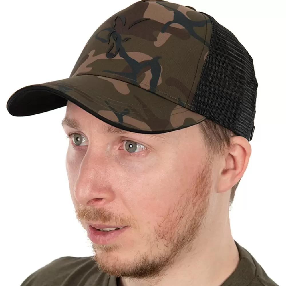 Fox Camo Fishing Trucker Cap- Clothing