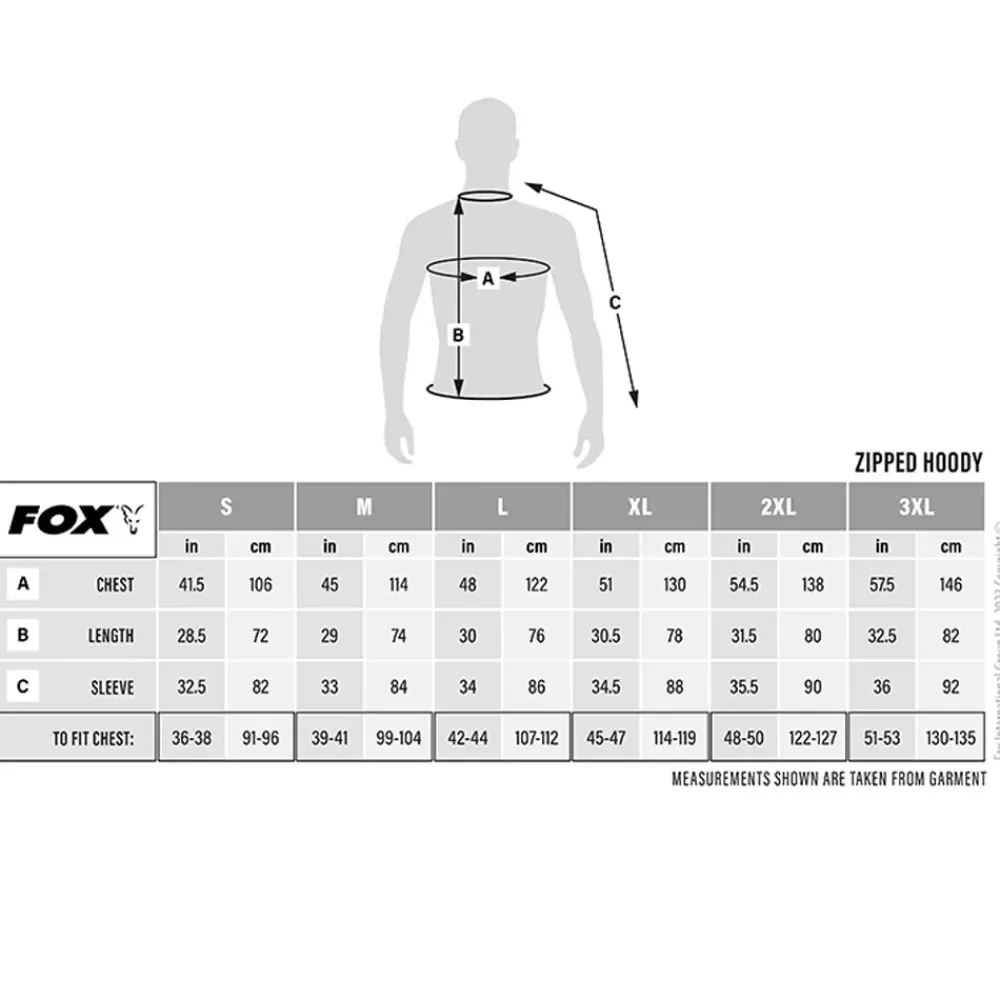 Fox Camo Logo Lightweight Split Zip Hoodie- Clothing