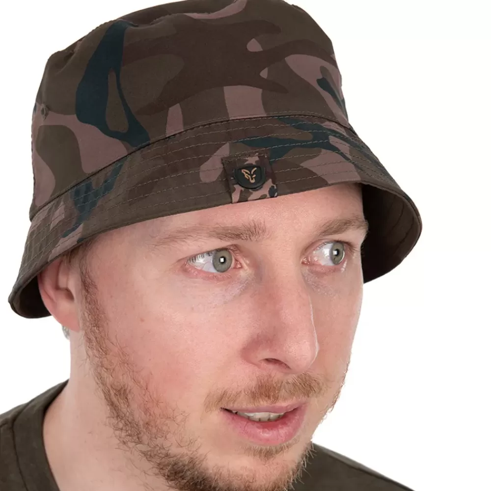 Fox Camo Reversible Bucket Hat- Clothing