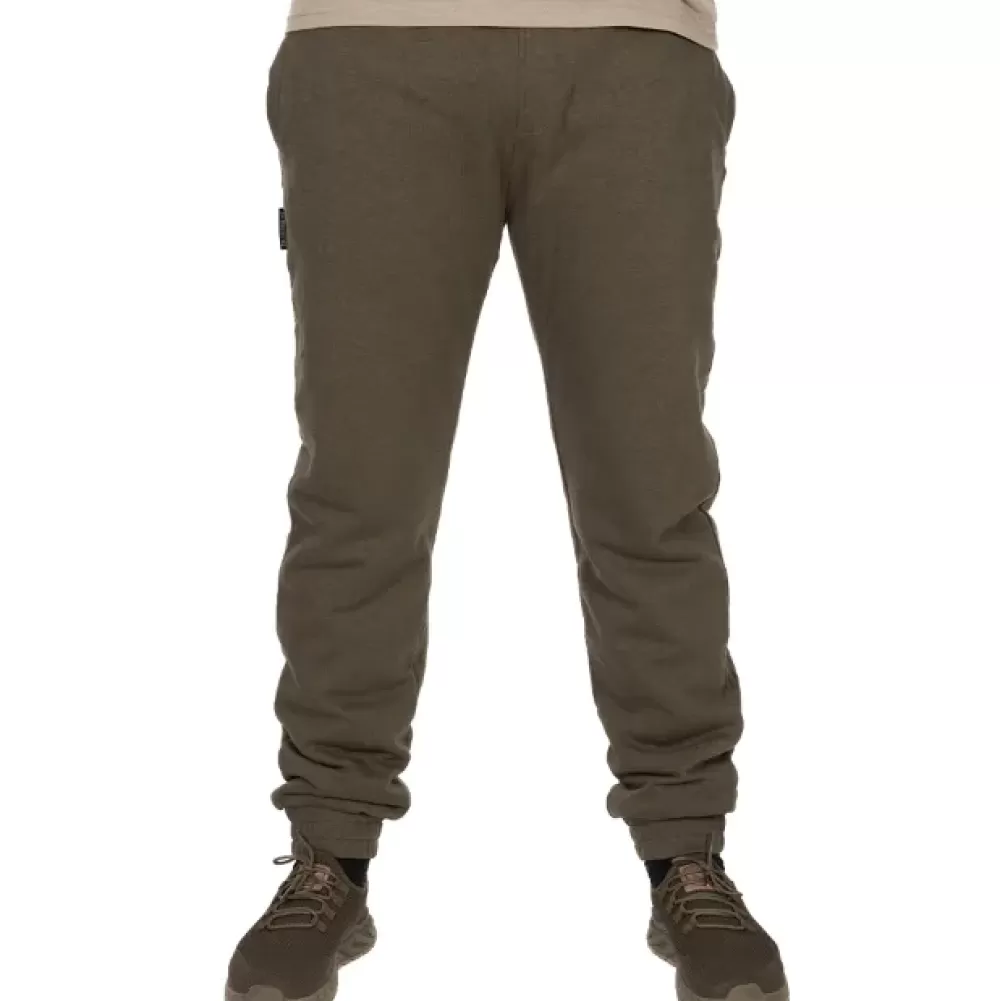 Fox Collection Green / Black Sherpa Jogger- Clothing