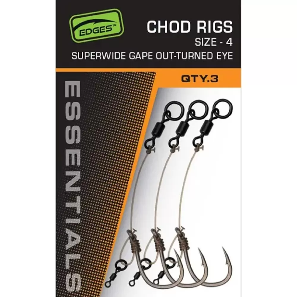 Fox Edges Super Wide Gape Chod Rigs- Rigs
