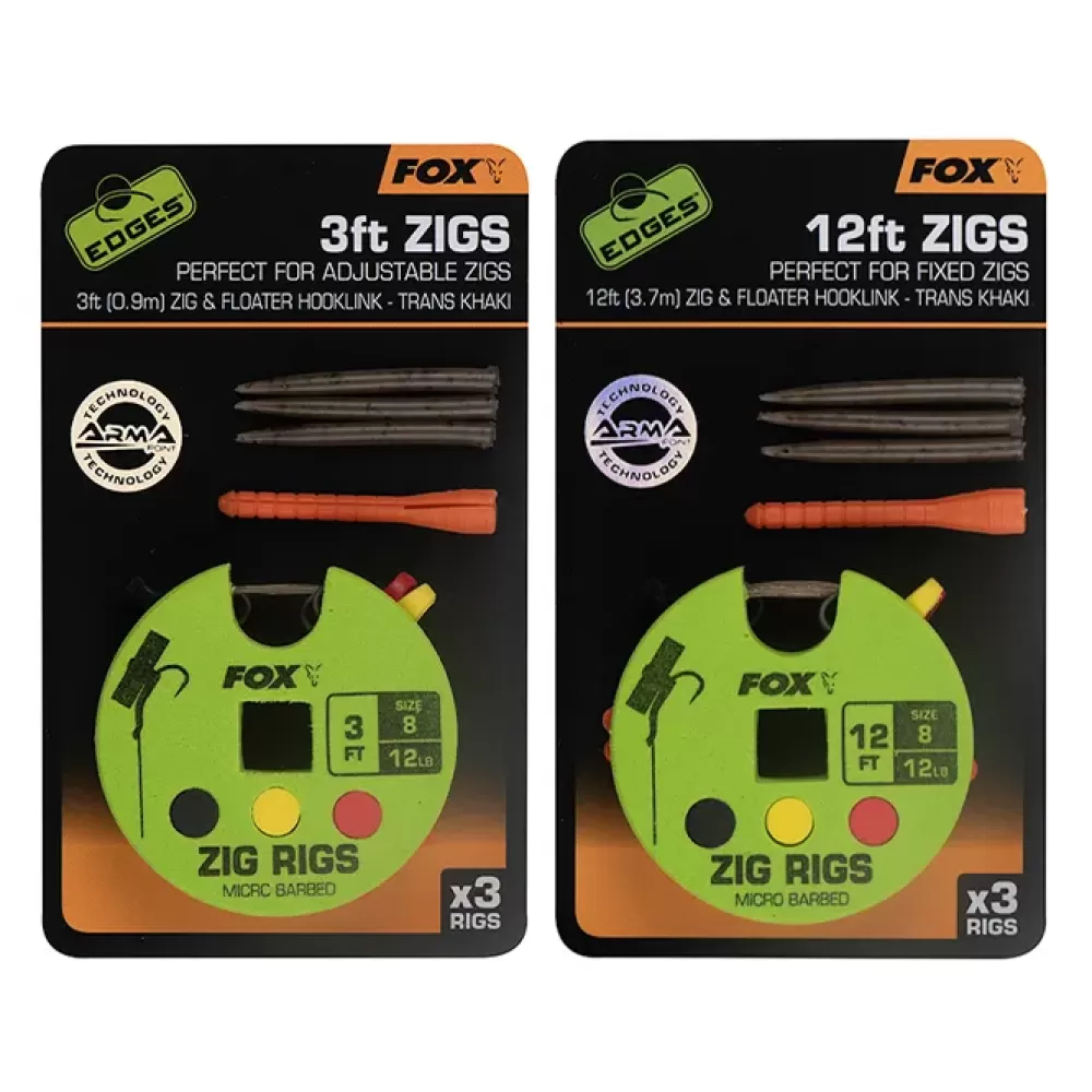 Fox Edges Zig Rigs- Rigs