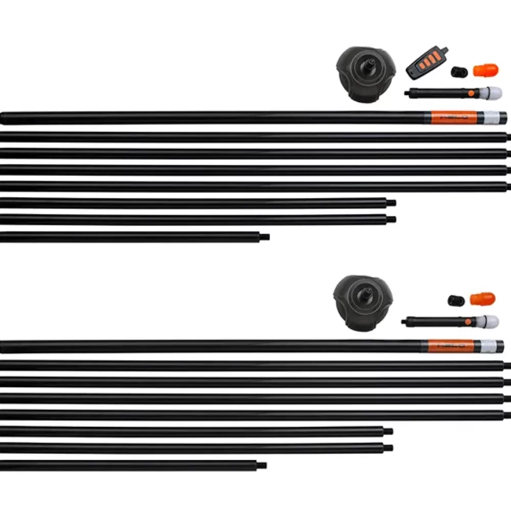 Fox Halo Illuminated Marker 2 Pole Kit - Inc Remote