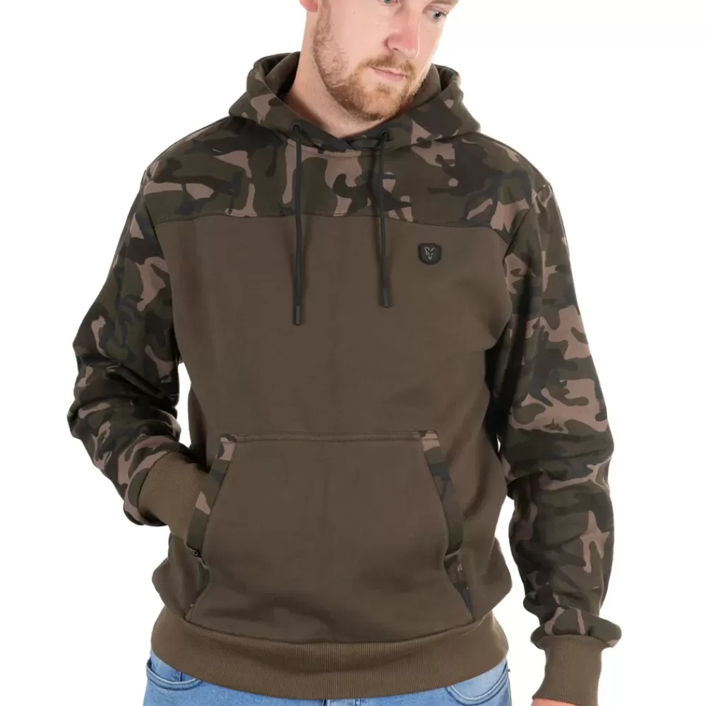 Fox Khaki / Camo Fishing Hoodie- Clothing
