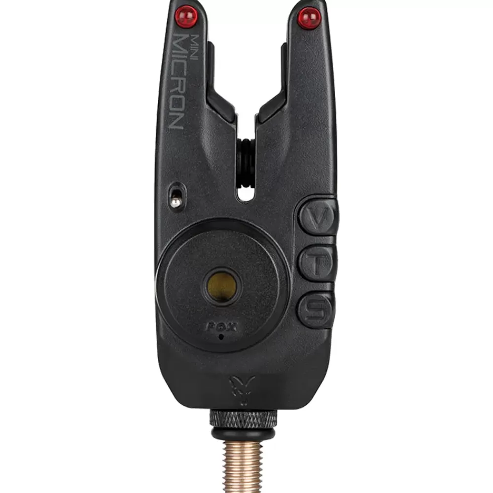Fox Mini Micron Bite Alarms Red- Bite Alarms