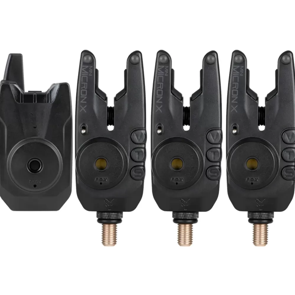 Fox Mini Micron X 3-Rod Set- Bite Alarms