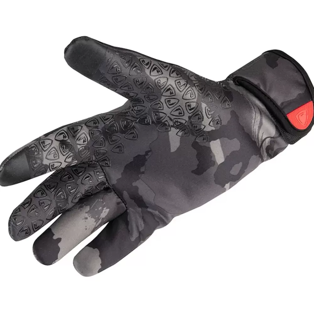 Fox Rage Camo Thermal Fishing Gloves