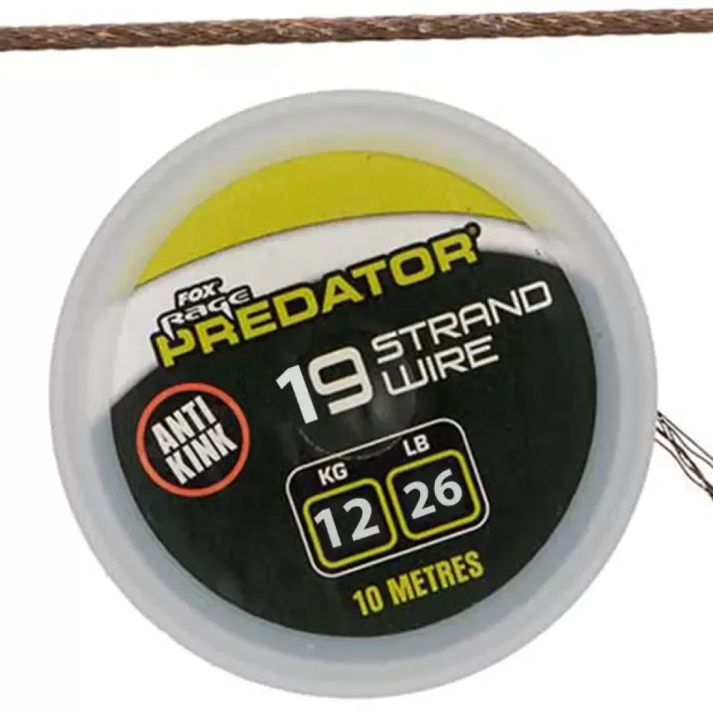 Fox Rage Predator 19 Strand Coated Wire 10m