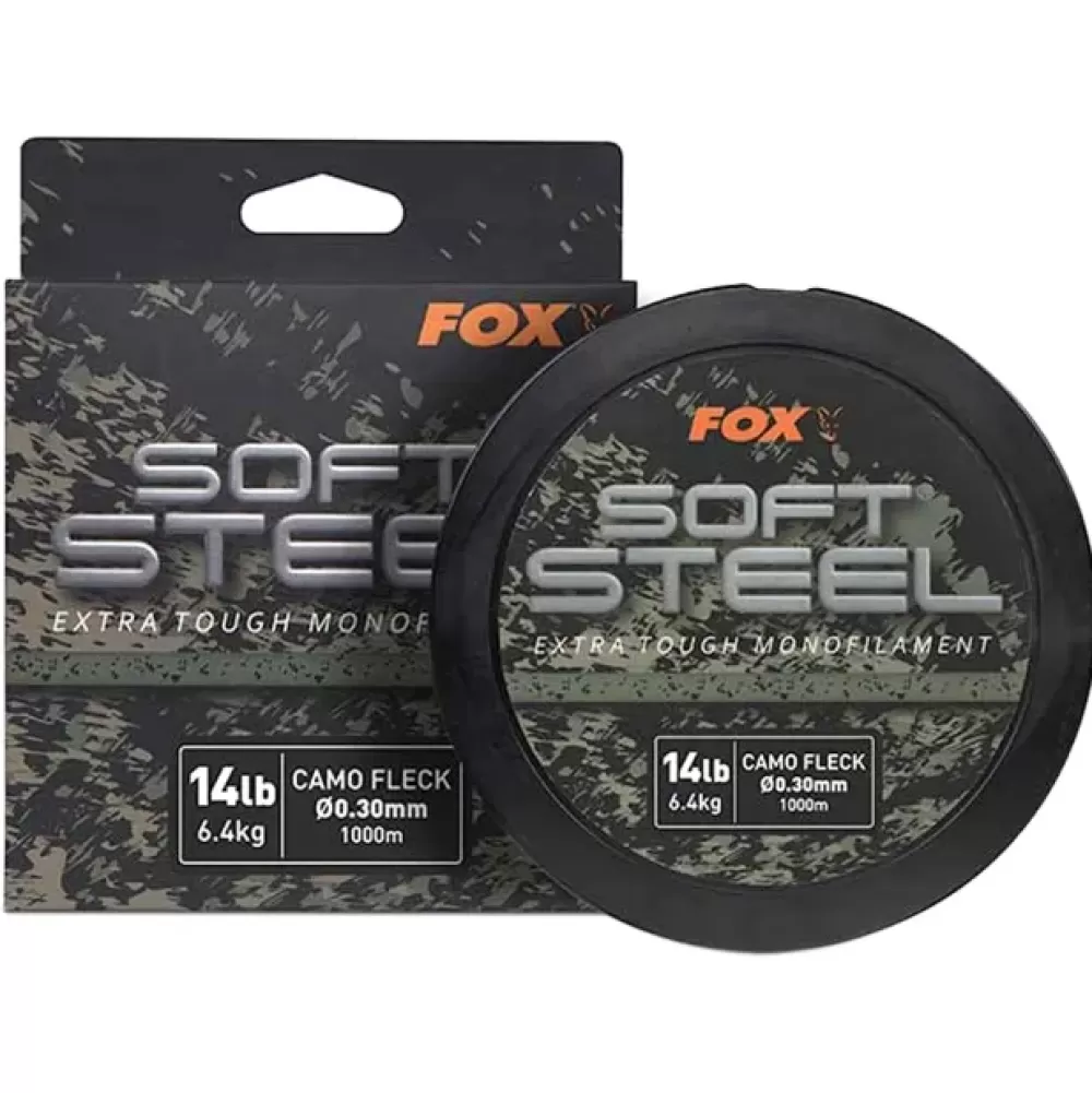 Fox Soft Steel Fleck Camo Mono 1000m- Line