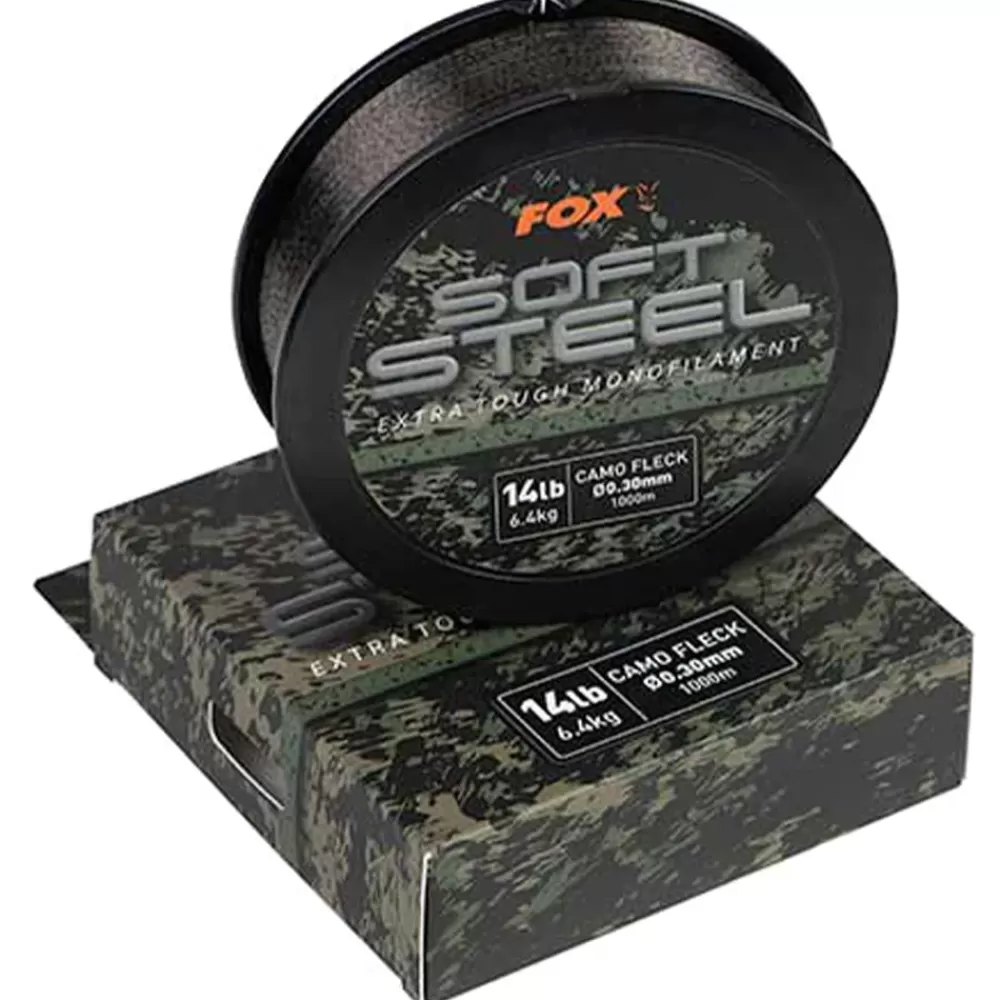 Fox Soft Steel Fleck Camo Mono 1000m- Line