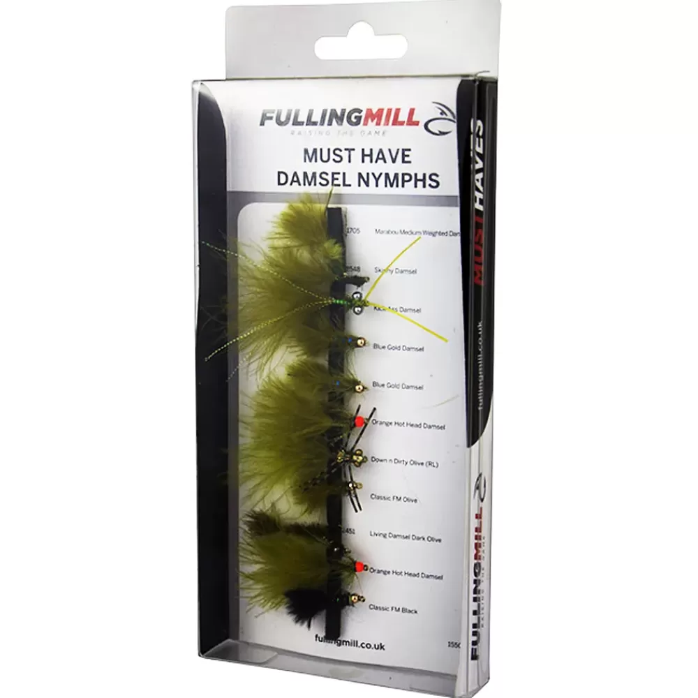 Fulling Mill Must Have Damsel Nymphs 11 Flies
