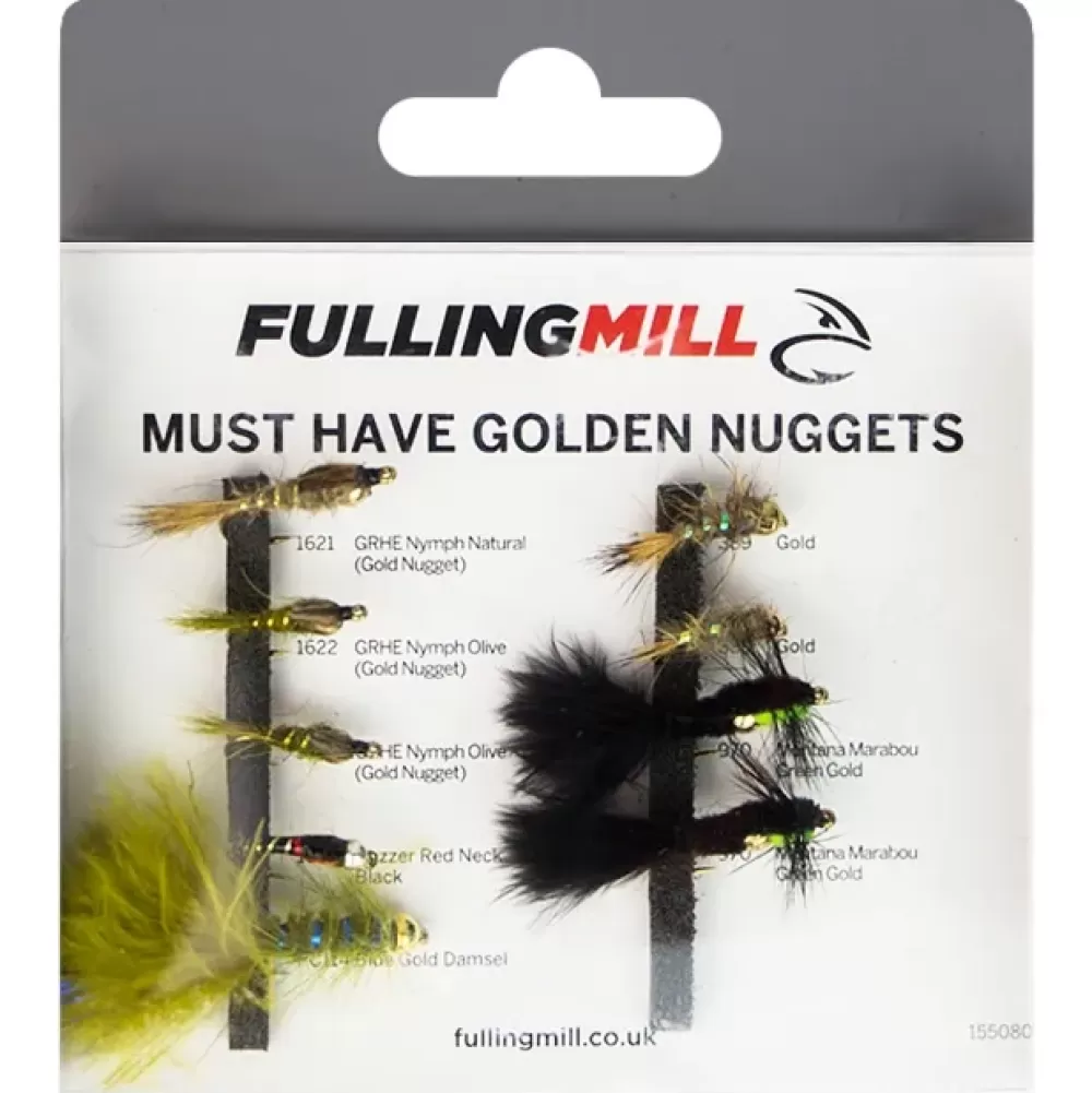Fulling Mill Must Have Golden Nuggets 9 Flies