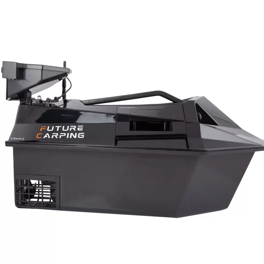 Future Carping V70 Black Fishing Bait Boat