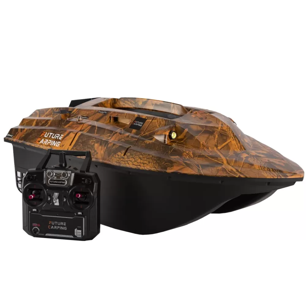 Future Carping V80 Camo Fishing Bait Boat