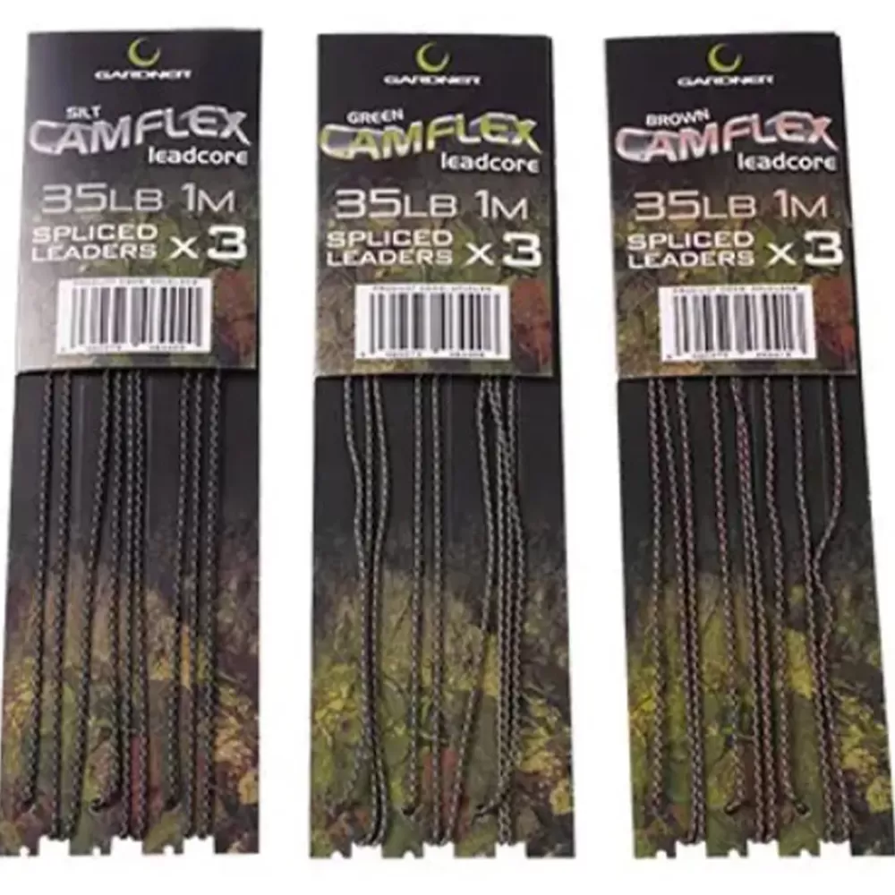 Gardner Camflex Leadcore Spliced Leaders- Terminal Tackle