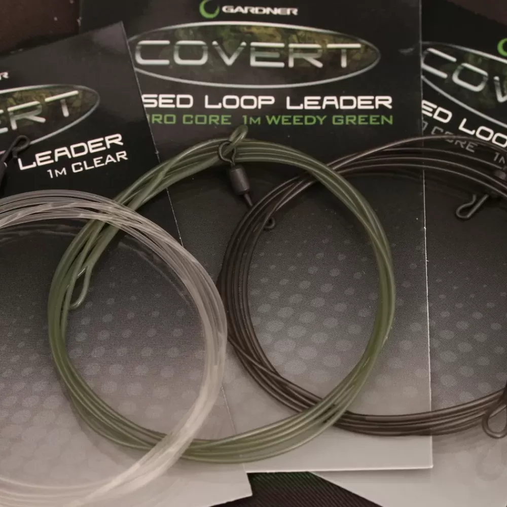 Gardner Covert Fused Loop Leaders 1m- Terminal Tackle
