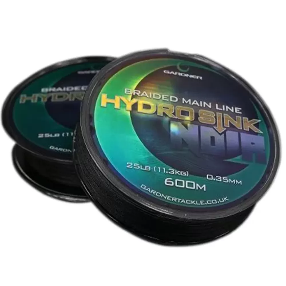 Gardner Hydro Sink Noir Fishing Braided Mainline- Line