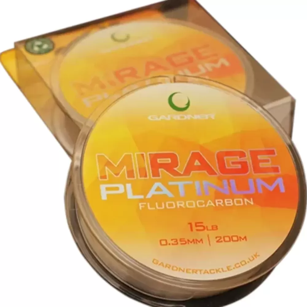 Gardner Mirage Platinum Fluorocarbon Mainline 200m- Line
