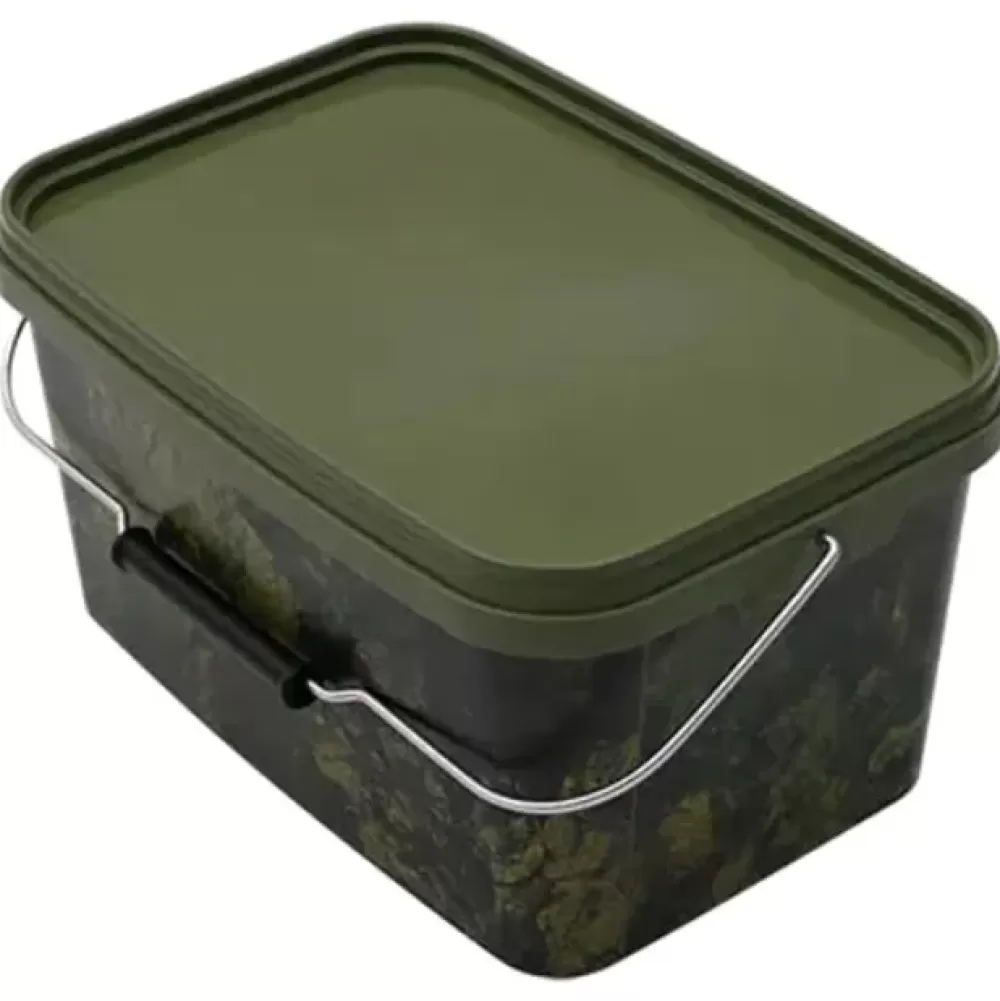 Gardner Rectangular Camo Eco Bucket 5L- Buckets & Riddles