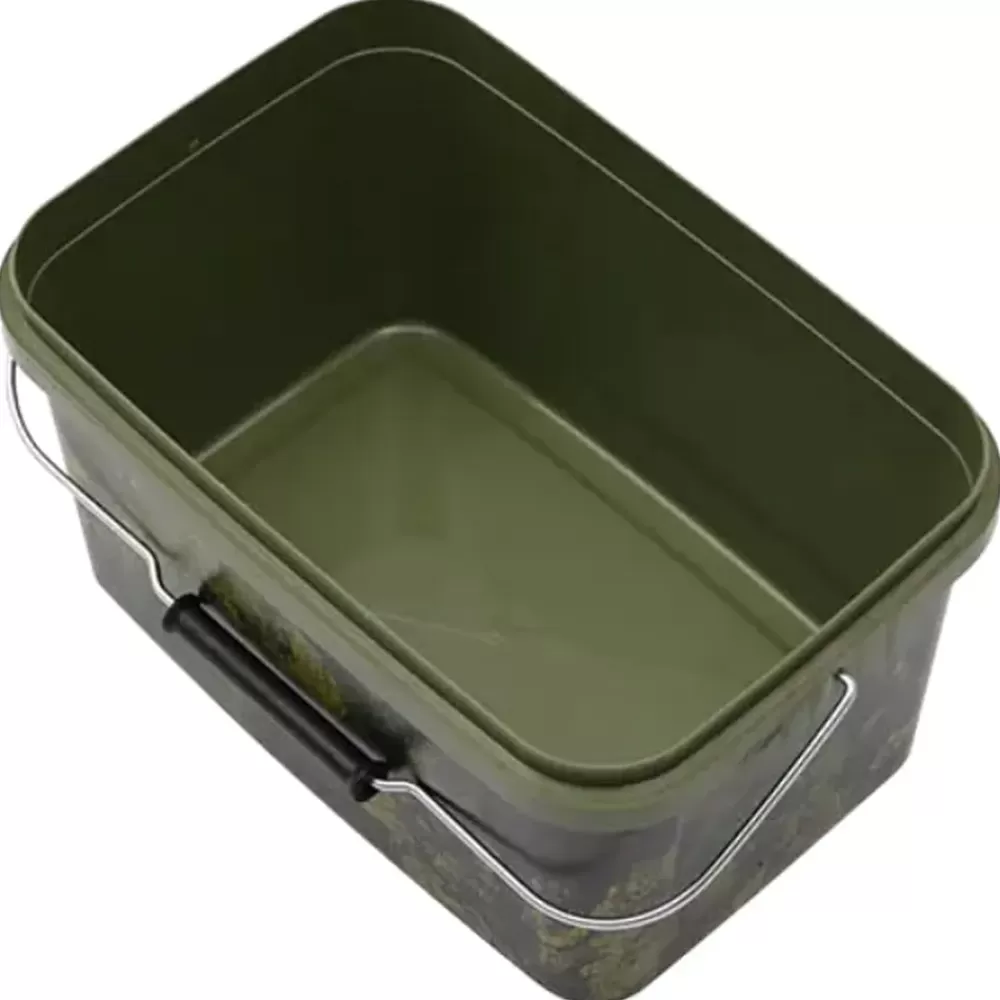 Gardner Rectangular Camo Eco Bucket 5L- Buckets & Riddles
