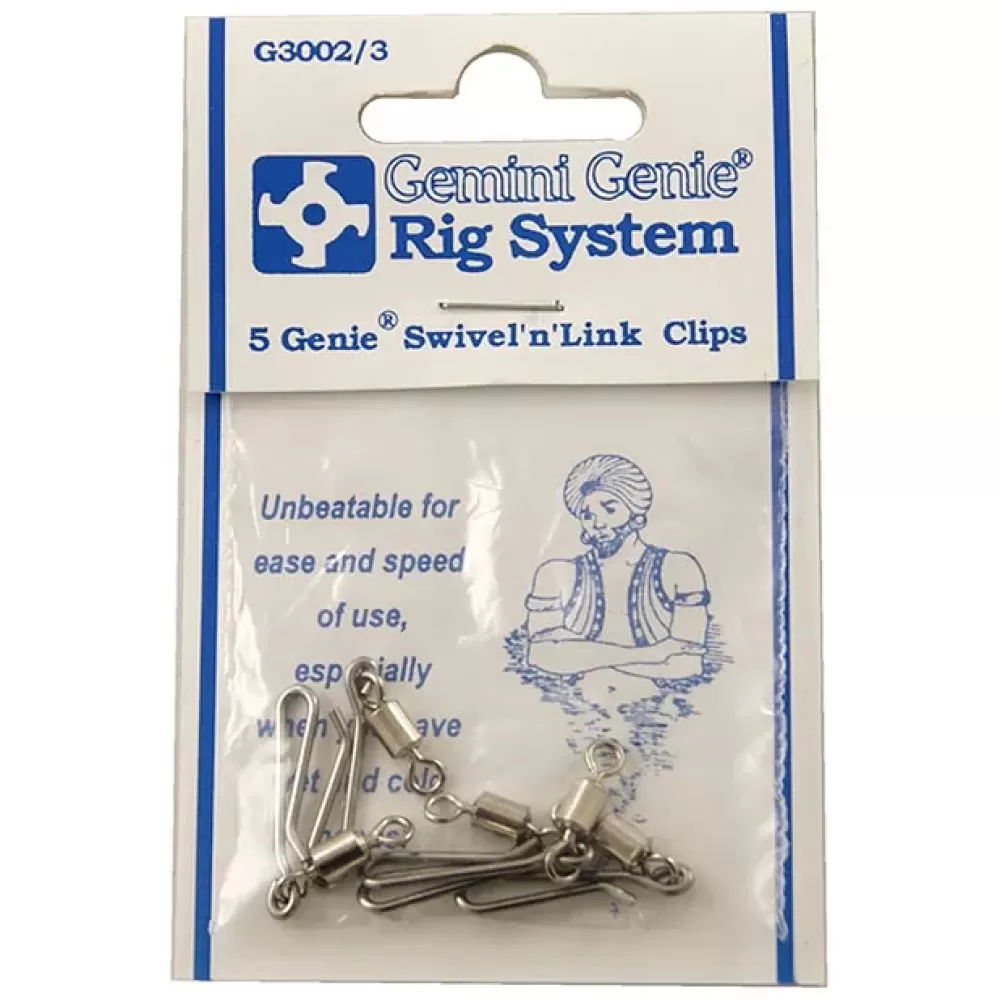 Gemini Genie Swivel and Link Clips
