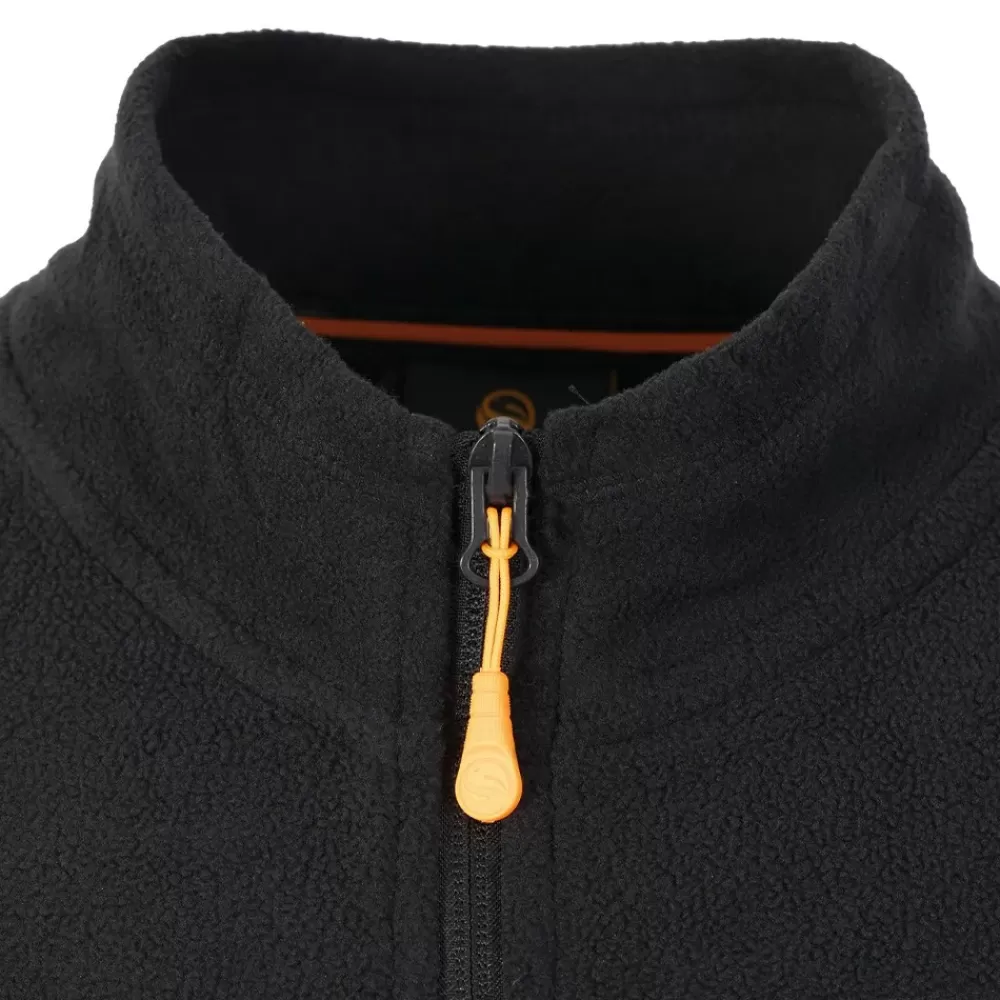 Guru Black Fleece Gilet