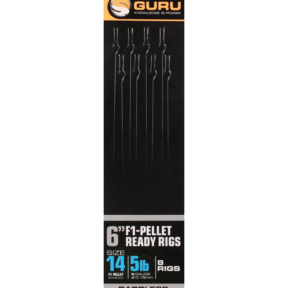 Guru F1 Pellet Pole Fishing Rig 6 Inch