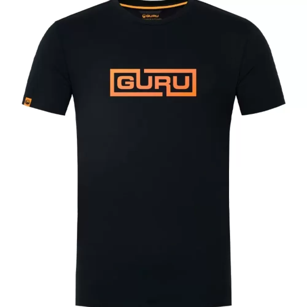 Guru Gradient Connect Black Tee T-Shirt