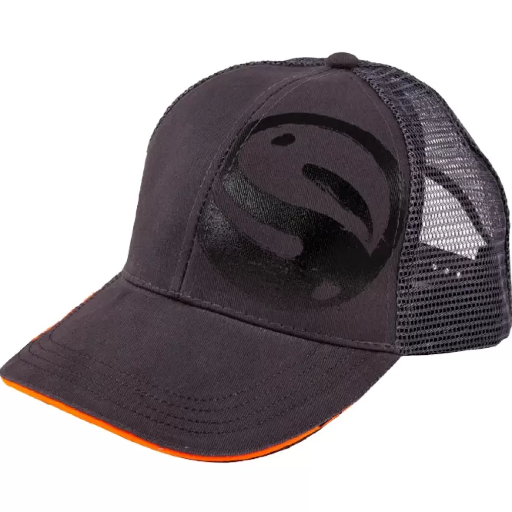 Guru Grey Trucker Fishing Cap