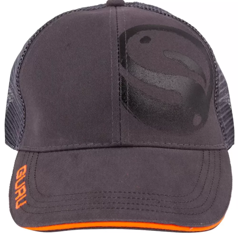 Guru Grey Trucker Fishing Cap