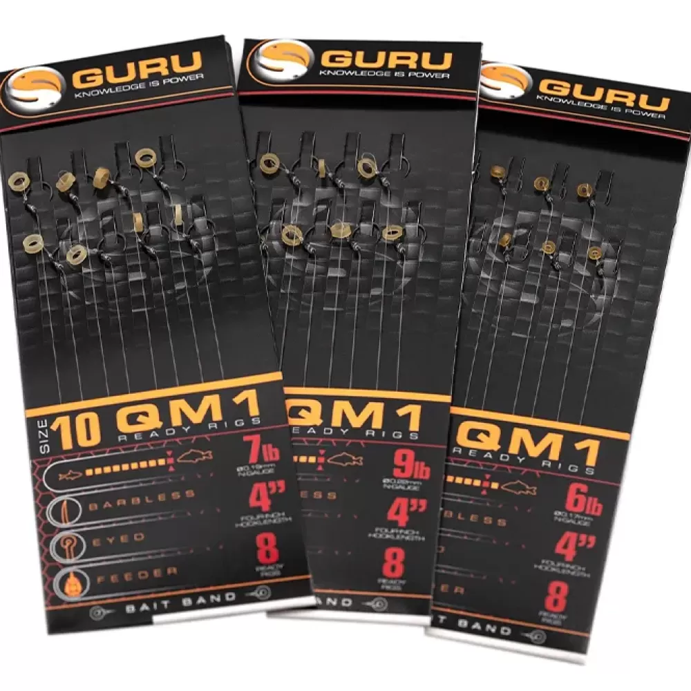 Guru QM1 Bait Band Fishing Ready Rig 4 Inch