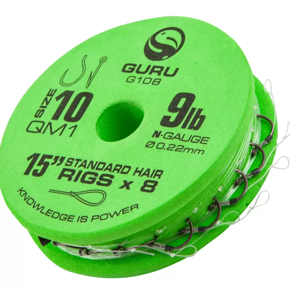 Guru QM1 Standard Hair Rig 15 Inch