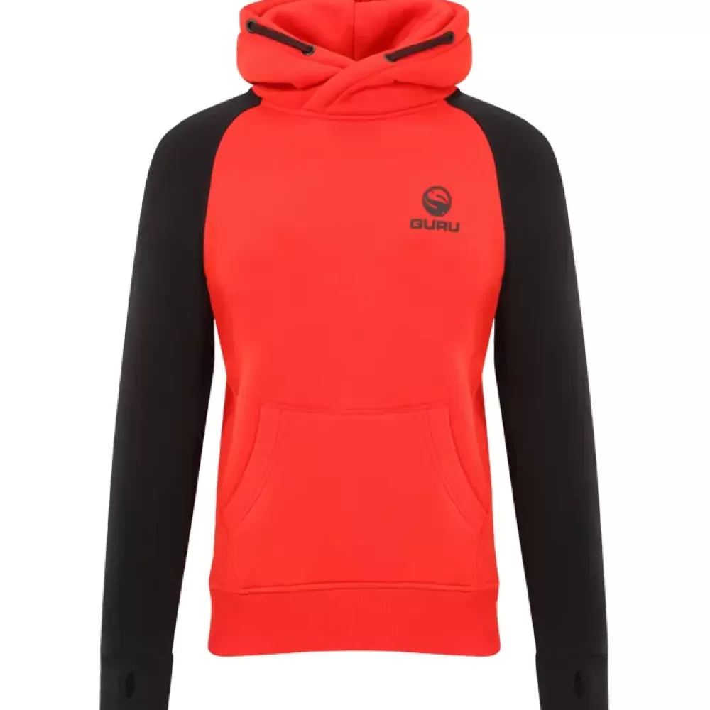 Guru Red / Black Hoodie