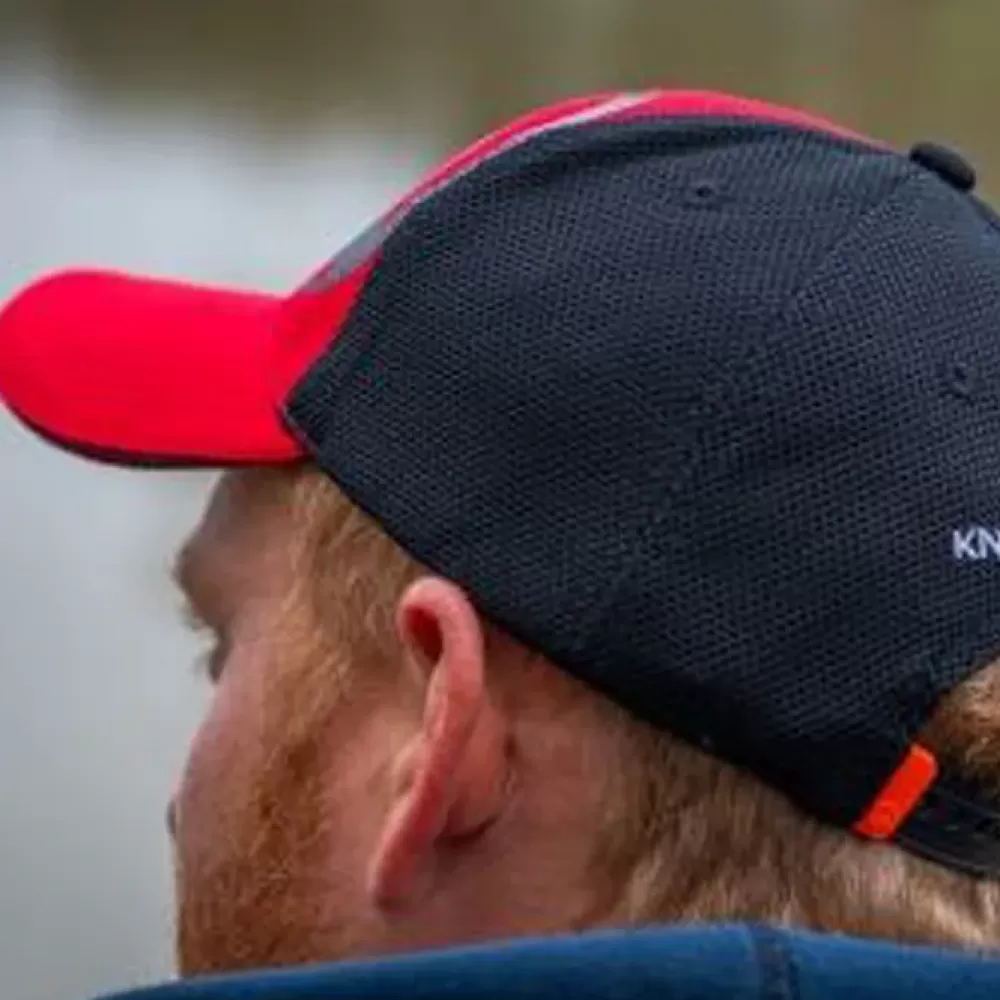 Guru Red 3D Fishing Cap