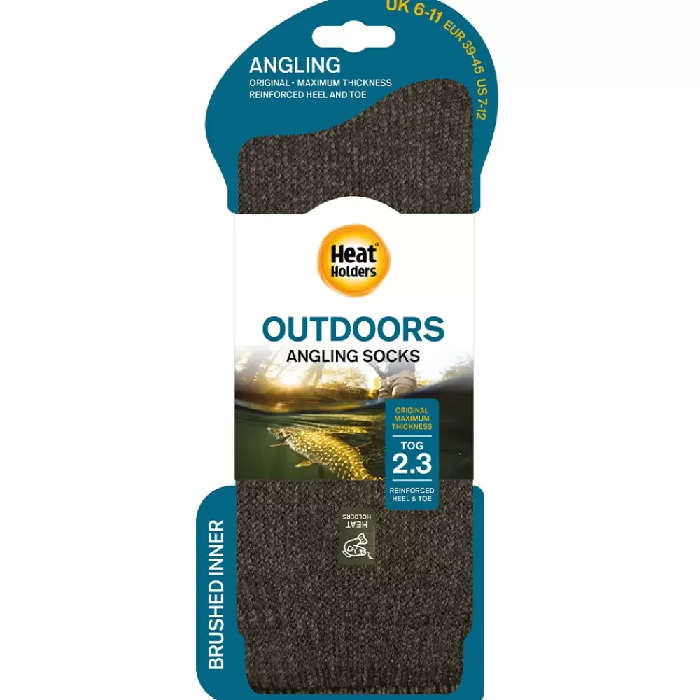 Heat Holders Heat Holder Olive Angling Outdoor Adult Socks