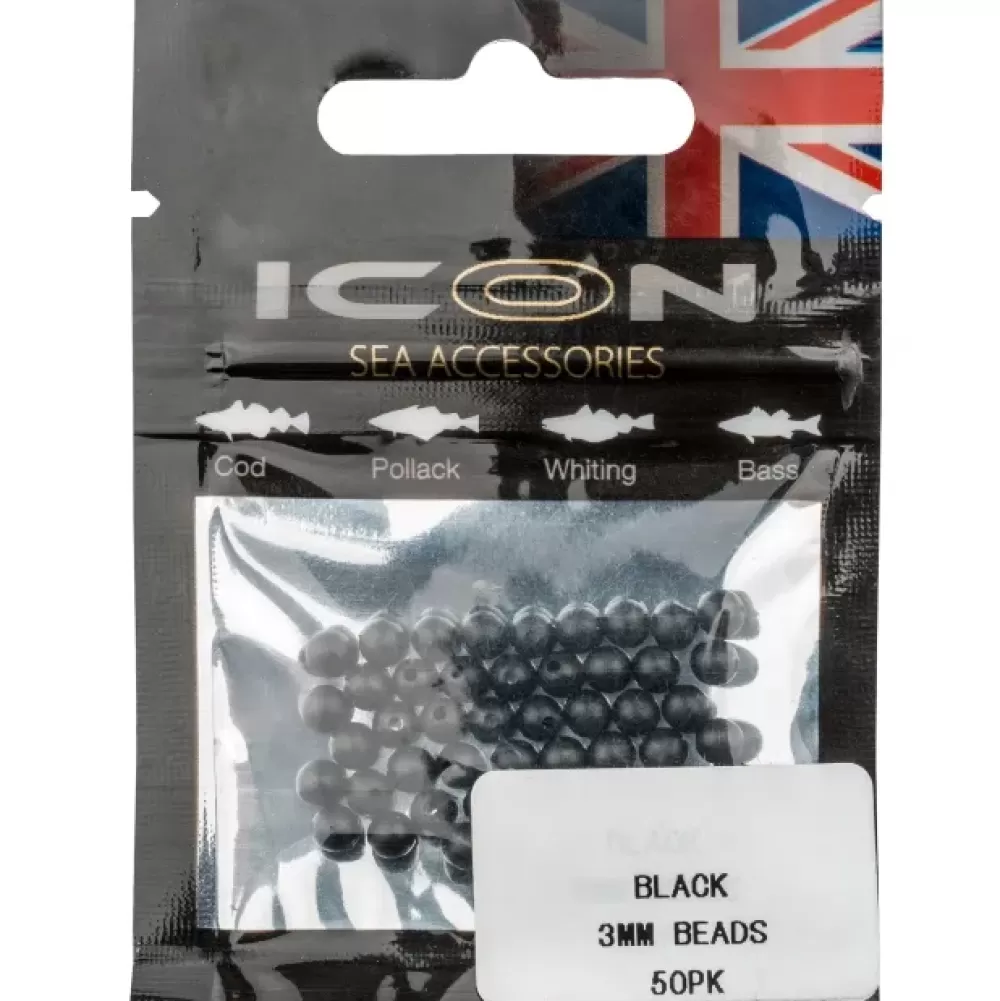 Icon Black Beads
