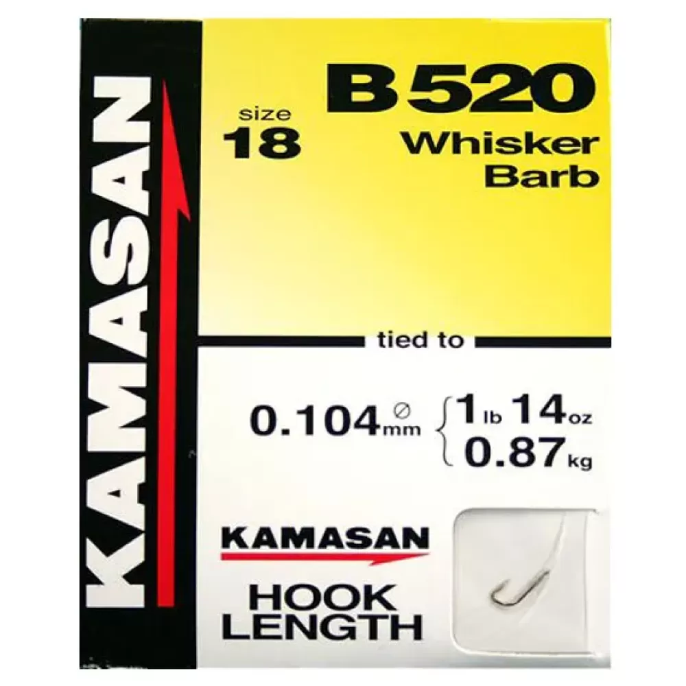 Kamasan B520 Hooks to Nylon