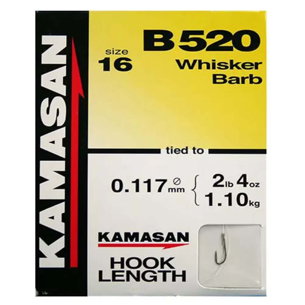 Kamasan B520 Hooks to Nylon