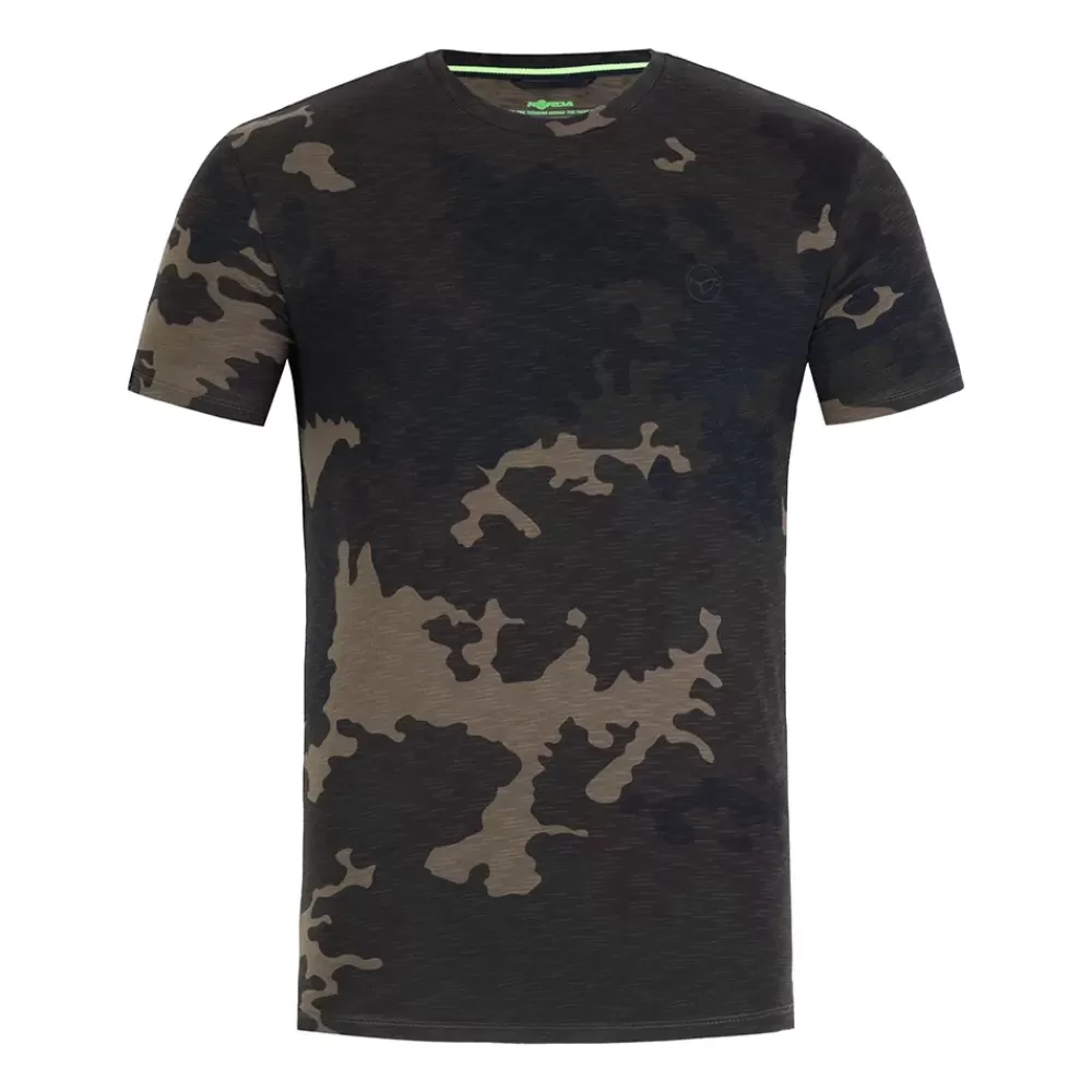Korda Dark Kamo Fishing T-Shirt- Clothing