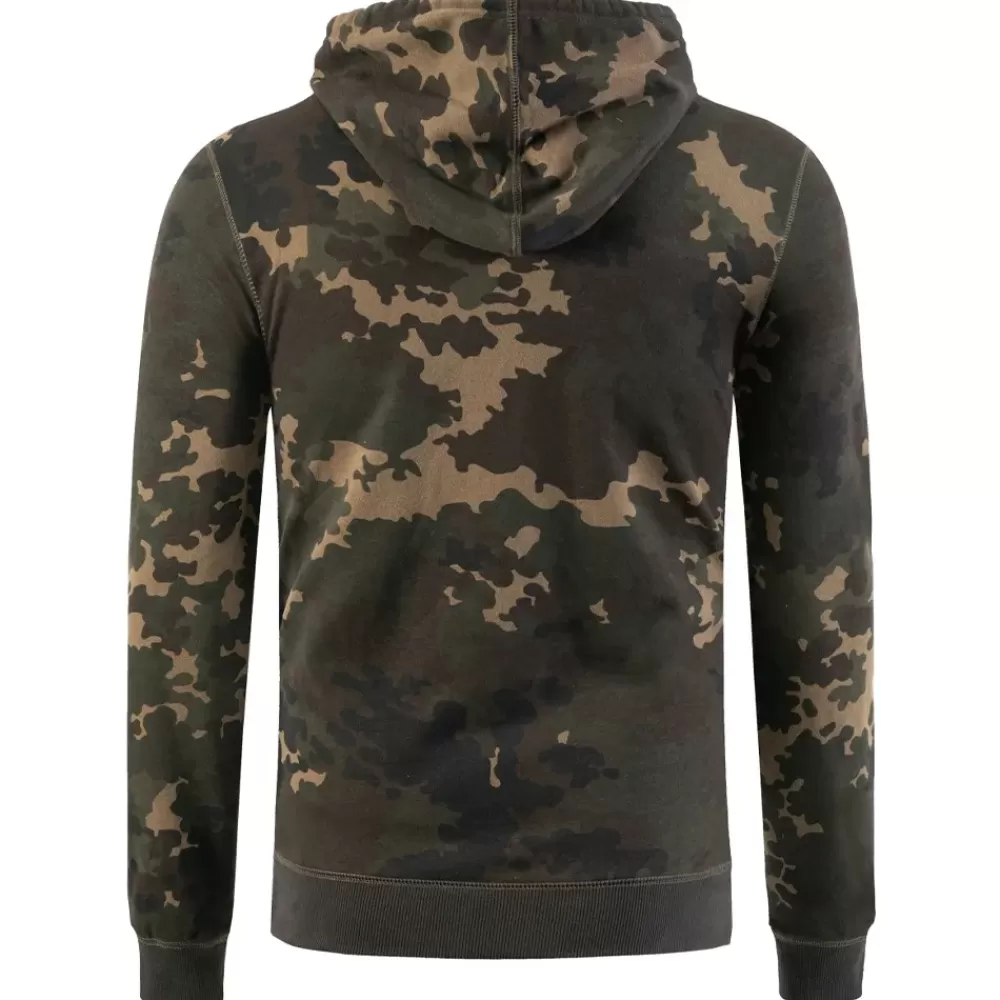 Korda Dark Kamo Zip Hoodie- Clothing