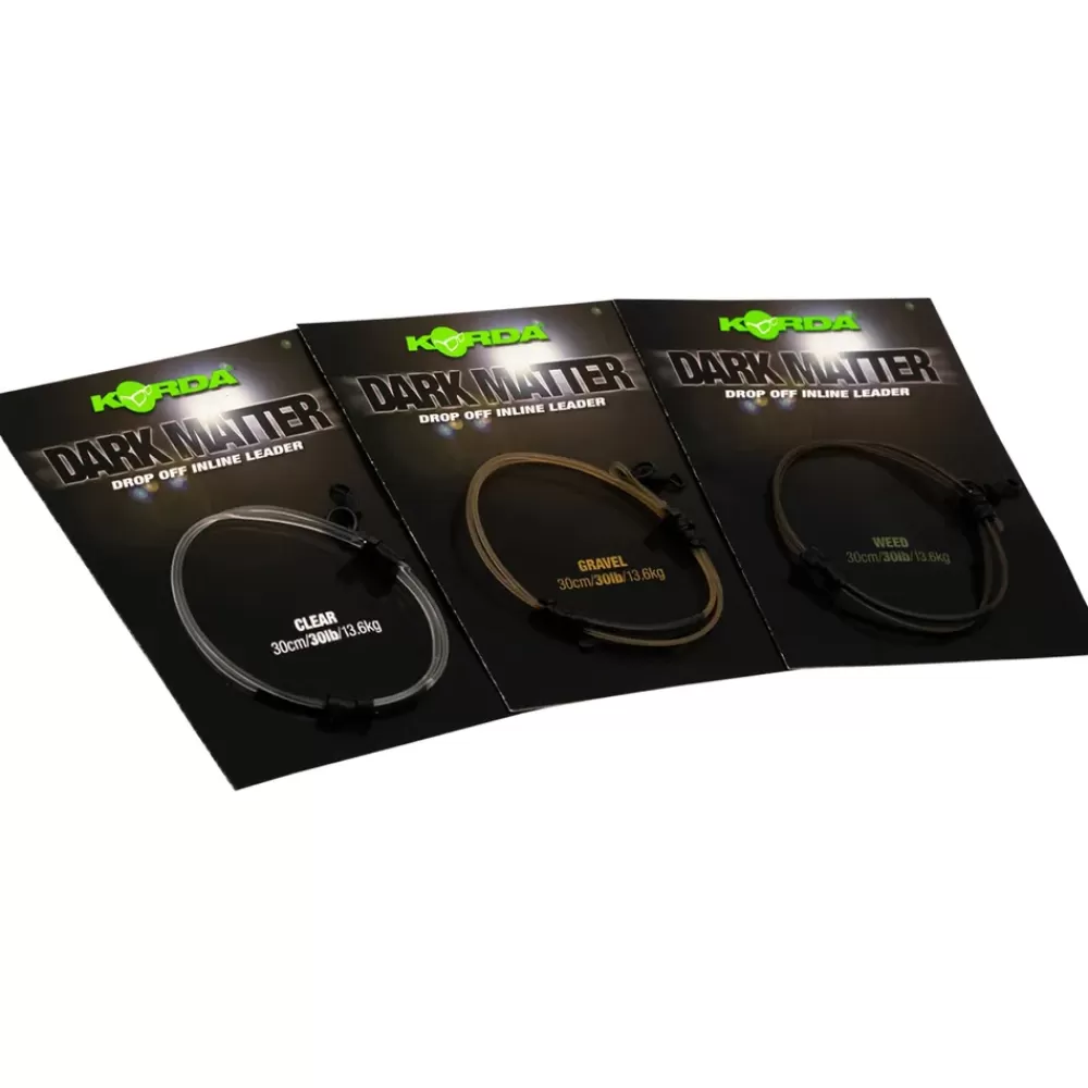Korda Dark Matter Drop Off Inline Leader 30cm- Terminal Tackle